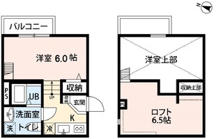 アイリス南余部の物件間取画像